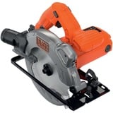 BLACK+DECKER 1250W 190mm Cirkelzaag CS1250LKA-QS handcirkelzaag Oranje, Incl. koffer met 2x zaagblad