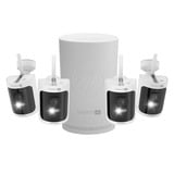 Swann AllSecure4K Wireless Security Kit met 4x Wire-Free Cameras & NVR Tower Wit/zwart