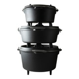 The Windmill Dutch Oven 4,5 qt kookpan Zwart, Ø 25.5 cm | 3.8 liter