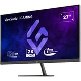 ViewSonic VX2758A-2K-PRO 27" gaming monitor Zwart, 2x HDMI, 1x DisplayPort, 185 Hz