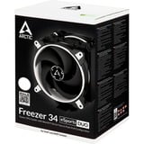 ARCTIC Freezer 34 eSports DUO cpu-koeler Wit/zwart