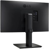 LG UltraFine 24QP750P-B 23.8" monitor Zwart, 1x HDMI, 1x DisplayPort, USB-A, USB-C, HDR 10, AMD FreeSync