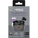 MIXX StreamBuds Custom 3 True Wireless Earbuds  headset Zwart