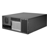 SilverStone RM46-502-I rack behuizing Zwart