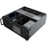 SilverStone RM46-502-I rack behuizing Zwart