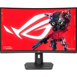 ASUS ROG Strix XG32WCS 31.5" Curved gaming monitor Zwart, 180 Hz, HDMI, DisplayPort, USB-C, Adaptive-Sync,AMD FreeSync