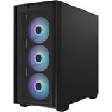 ASUS A21 PLUS mini tower behuizing Zwart | 2x USB-A | RGB | Window