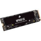 Corsair MP600 GS PCIe 4.0 NVMe M.2, 500 GB SSD Zwart, CSSD-F0500GBMP600GS, PCIe Gen 4.0 x4, NVMe 1.4, M.2 2280