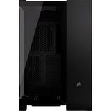 Corsair iCUE LINK 6500X RGB midi tower behuizing Zwart | 4x USB-A | 1x USB-C | RGB | Window