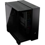 Corsair iCUE LINK 6500X RGB midi tower behuizing Zwart | 4x USB-A | 1x USB-C | RGB | Window