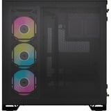 Corsair iCUE LINK 6500X RGB midi tower behuizing Zwart | 4x USB-A | 1x USB-C | RGB | Window