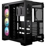 Corsair iCUE LINK 6500X RGB midi tower behuizing Zwart | 4x USB-A | 1x USB-C | RGB | Window