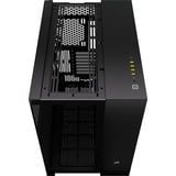 Corsair iCUE LINK 6500X RGB midi tower behuizing Zwart | 4x USB-A | 1x USB-C | RGB | Window