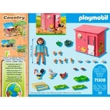 PLAYMOBIL Country - Kippen met kuikens Constructiespeelgoed 71308