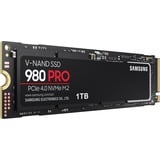 Alternate SAMSUNG 980 PRO, 1 TB SSD MZ-V8P1T0BW, PCIe Gen 4.0 x4, NVMe 1.3 aanbieding