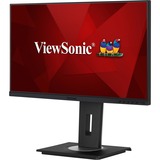 ViewSonic VG2448A-2 24" monitor Zwart (mat)/zilver, 1x HDMI, 1x DisplayPort, USB-C, USB-A, sound, 100Hz