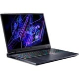 Acer Predator Helios 18 PH18-72-97DH 18"  gaming laptop Zwart | Core i9-14900HX | RTX 4080 175 Watt | 32 GB | 2x 1 TB SSD