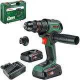 Bosch AdvancedDrill 18V-80 QuickSnap schroeftol Groen/zwart, Incl. 2 x 2,5 Ah accu en oplader