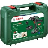 Bosch AdvancedDrill 18V-80 QuickSnap schroeftol Groen/zwart, Incl. 2 x 2,5 Ah accu en oplader