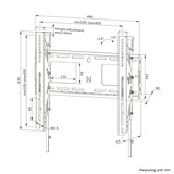 Neomounts WL35-750BL14 kantelbare wandsteun bevestiging Zwart