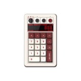 8BitDo Retro 18 Mechanical Numpad - Fami Edition Wit/rood, Kaih Box White switch V2, Dye-sub PST keycaps, USB / 2,4 GHz / Bluetooth