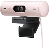 Logitech Brio 500 Full HD Webcam Roze/zwart, 1080p/30fps, 720p/60fps