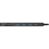 Sitecom 7-in-1 USB-C Power Delivery Multiport dockingstation Grijs