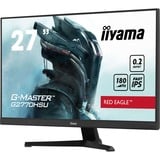 iiyama G-Master G2770HSU-B6 27" gaming monitor Zwart, HDMI, DisplayPort, Sound