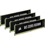 Corsair 64 GB DDR5-6000 ECC (4x 16 GB) Quad-Kit servergeheugen Zwart, CMA64GX5M4B6000C40, WS, XMP 3.0