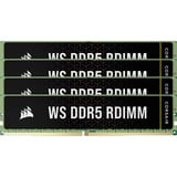 Corsair 64 GB DDR5-6000 ECC (4x 16 GB) Quad-Kit servergeheugen Zwart, CMA64GX5M4B6000C40, WS, XMP 3.0