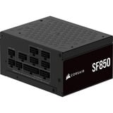 Corsair SF850, 850 Watt voeding  Zwart, 2x PCIe, 1x 12VHPWR, Kabelmanagement