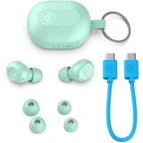 JLab Jbuds Mini Wireless headphones in-ear oortjes Mint, Bluetooth 5.3