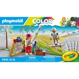 PLAYMOBIL Color - Skatepark Constructiespeelgoed 71515