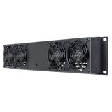 SilverStone RCP2B-480 case fan Zwart, 2U externe fan module + 4 x 80 mm fans