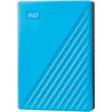 WD My Passport 6 TB externe harde schijf Azuurblauw, Micro-USB-B 3.2 Gen 1