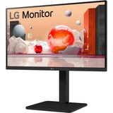 LG 24BA450-B 24" monitor Zwart, VGA, HDMI, DisplayPort, Sound