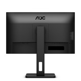 AOC Q27P3CV 27" monitor Zwart, 2x HDMI, 1x DisplayPort, USB-C, USB-A