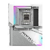 GIGABYTE B650E AORUS STEALTH ICE socket AM5 moederbord Wit/zilver, RAID, 2.5 Gb-LAN, Wi-Fi 7, BT, Sound, ATX