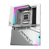 GIGABYTE B650E AORUS STEALTH ICE socket AM5 moederbord Wit/zilver, RAID, 2.5 Gb-LAN, Wi-Fi 7, BT, Sound, ATX