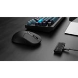 Keychron M3-A4 Wireless Mouse 4K-Version Zwart, 100 - 26.000 DPI, Bluetooth 5.1 | 2.4 Ghz | USB type-C kabel