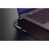 Sitecom USB-C naar Jack Adapter Zwart