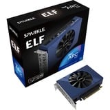 Sparkle Intel® Arc A310 ELF grafische kaart Donkerblauw, 1x HDMI, 3x DisplayPort