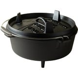 The Windmill Dutch Oven 6 qt kookpan Zwart, Ø 31.5 cm | 5.9 liter