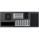 SilverStone RM47-502-I rack behuizing Zwart