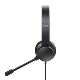 Trust Ayda USB PC Headset on-ear  Zwart