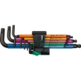 950/9 Hex-Plus Multicolour 1 Stiftsleutelset, metrisch, BlackLaser