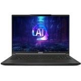 MSI Stealth A16 AI+ A3XWHG-013NL 16"  gaming laptop Zwart | R AI 7 PRO 350 | RTX 5070 Ti | 32 GB | 1 TB SSD