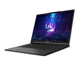 MSI Stealth A16 AI+ A3XWHG-013NL 16"  gaming laptop Zwart | R AI 7 PRO 350 | RTX 5070 Ti | 32 GB | 1 TB SSD