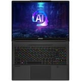 MSI Stealth A16 AI+ A3XWHG-013NL 16"  gaming laptop Zwart | R AI 7 PRO 350 | RTX 5070 Ti | 32 GB | 1 TB SSD