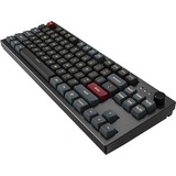 Montech Mkey Darkness TKL, toetsenbord Zwart, US lay-out, Gateron G Pro Brown, TKL, Hot-swappable, RGB, PBT